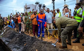"Two days not enough" – President Mahama proposes monthly clean-up as flood response continues