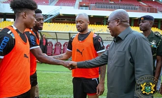 "Keep this team and we will win AFCON, World Cup' – President Mahama backs Black Stars continuity