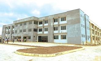 The laboratory complex under construction at the University of Health and Allied Sciences, Ho