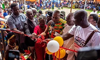 MOGPA provides 3-classroom block for Abrafo Kokoben Basic School