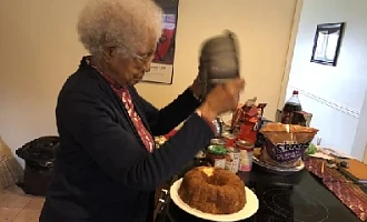 Browne doesn't indulge in sugar often, but her 7UP cake is worth it, she says