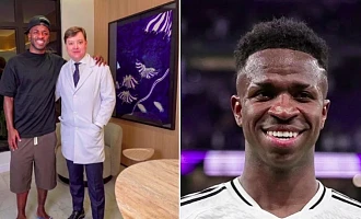 Brazil star Vinicius Junior is unrecognisable after chin surgery post-World Cup