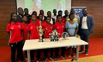 CalBank hosts Right to Dream Robotics Team in showcase of innovation and partnership