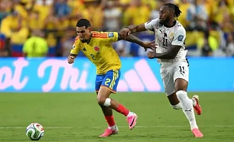 Colombia end Ghana's World Cup run with controlled Round of 32 victory