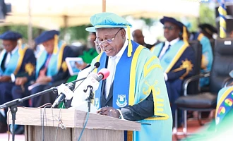 Mr Joseph Bukari Nikpe, Minister for Transport addressing the congregation.