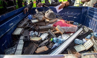 Police crack down on fake sirens, seize illegal devices from 188 vehicles in Kumasi