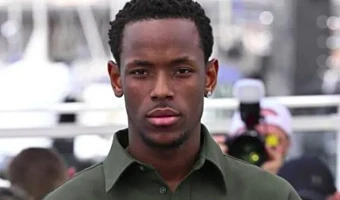 Micheal Ward poses for the cameras at an event last year