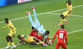 VIDEO: Ati-Zigi trains ahead of England clash as goalkeeping coach provides fitness update