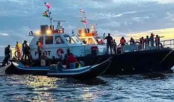A search and rescue operation for dozens missing people continued on Sunday