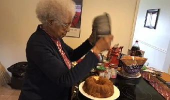 Browne doesn't indulge in sugar often, but her 7UP cake is worth it, she says