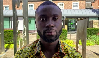 Noah Krah, 26, is one of six students unable to graduate because the Ghanaian government has not paid their tuition fees as promised