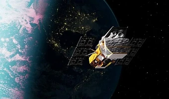 Artist's impression of the Swift observatory which was built to study the cosmos