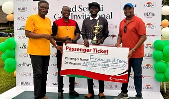 Emmanuel Obeng triumphs at 2nd Senchi Invitational Golf Tournament