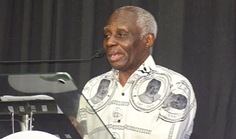 Tsatsu Tsikata, Legal luminary and statesman —speaking at the event