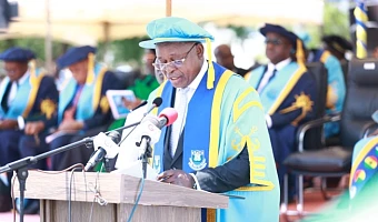 Mr Joseph Bukari Nikpe, Minister for Transport addressing the congregation.
