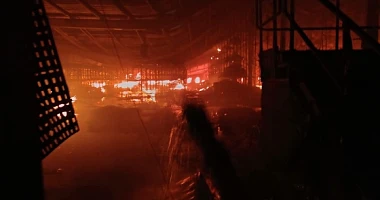 Fire guts Melcom warehouse at Tema Free Zones, no casualties reported