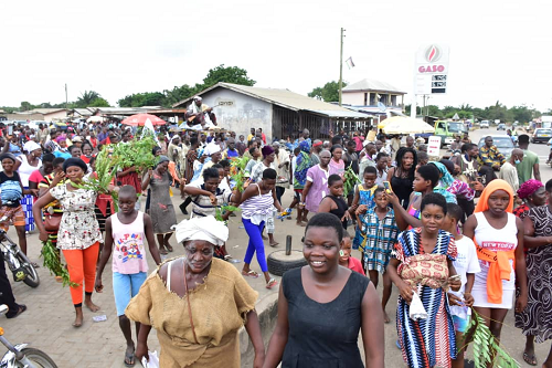 Toh/Tovie clan of Mafi Adidome installs new chief